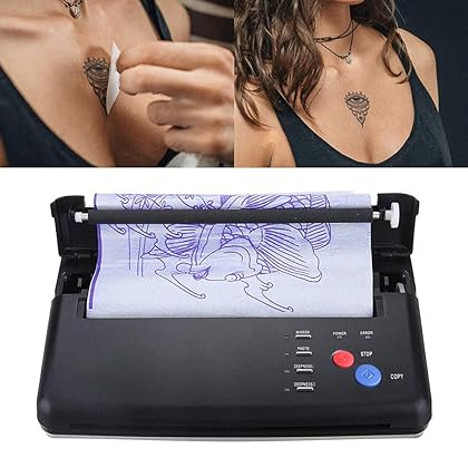 Kecheer Tattoo Transfer Stencil Machine, Roeam Drawing Thermal Stencil Maker Copier for Tattoo Transfer Paper, US Plug