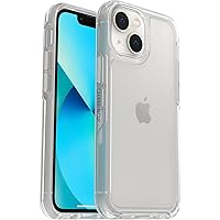 iPhone 13 mini & iPhone 12 mini Symmetry Series Case - CLEAR, ultra-sleek, wireless charging compatible, raised edges protect camera & screen