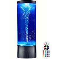 COLORLIFE Large Twister Lamp Night Light Water Vortex Popular for Home Room Office Decoration Holiday Birthday Party Christmas Gifts for Her Him Kids Teen Men Women