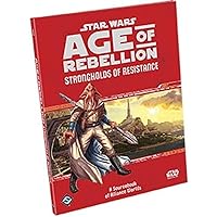 Star Wars Age of Rebellion Strongholds of Resistance SOURCEBOOK - Roleplaying Game, Strategy Game For Kids and Adults, Ages 10+, 2-8 Players, 1 Hour Playtime, Made by EDGE Studio
