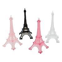 Chic Multicolor Plastic Day in Paris Eiffel Towers - 5
