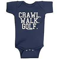 Threadrock Unisex Baby Crawl Walk Lift Fish Golf Soccer Hockey Infant Bodysuit