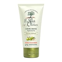 Moisturizing Hand Cream - Olive Oil - Enriched With Glycerin And Shea Butter - Softens, Hydrates And Protects Hands - Soothes The Sensation Of Tightness And Discomfort - 2.5 Oz