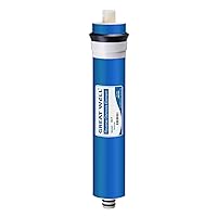 iSpring Greatwell Reverse Osmosis Membrane 75 GPD 11.75” X 1.75”, Replacement Fits Standard Under Sink RO Drinking Water Filtration System, MC7