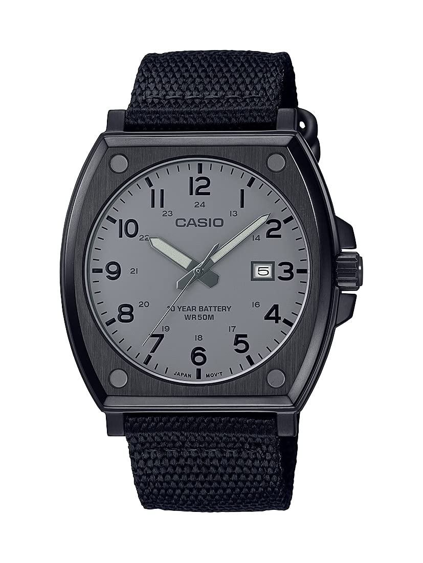 Casio Men's Quartz 10-Year Battery Date Indicator 43.4mm Watch MTP-E715C-8AV