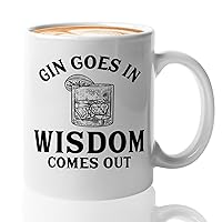 Gin Tonic lover Coffee Mug 11oz White -Gin Tonic in - Bartender Drink Lover Colleagues Funnny Pub Bar Alcohol Lover Brew Humor Bachelor Party