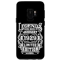 Galaxy S9 Birthday January 1929 Year Limited Edition Unique Legends Case