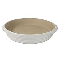 The Pampered Chef New Traditions Collections Deep Dish Baker #1317 Vanilla (White)