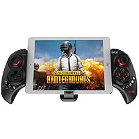 ipega PG-9023S Mobile Game Controller, Wireless 4.0 Gamepad PUBG Trigger Mobile Phone Telescopic Controller Joy Stick for iPhone Compatible with 5-10