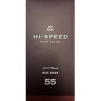 1 Minute Hi Speed Hair Color (Pack of 1, #55 Wine Brown), 17.64 Ounce (Pack of 1)