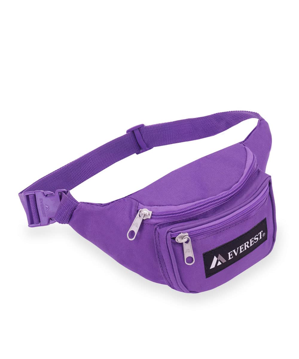 Everest Signature Waist Pack - Junior, Dark Purple, One Size