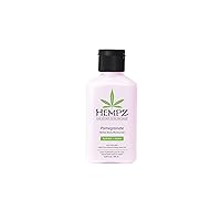 Hempz Pomegranate Herbal Body Moisturizer 2.25 oz - Paraben-Free, Anti-Aging, Hydrating Cream for All Skin Types