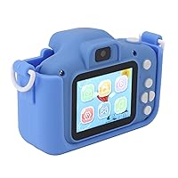 Kids Selfie Camera, Multipurpose Digital Video Cameras 400mAh Rechargeable Camera for Kids 2 Inch Display with Lanyard Portable Camera for Christmas Birthday Gifts (Blue), Qcwwy5o3bx7vyng-11