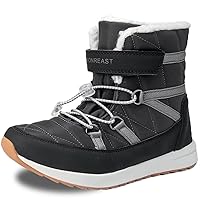 visionreast Women Warm Winter Snow Boots Waterproof Outdoor Fleece Fur Lined Shoes Non Slip Hiking Sneaker Booties