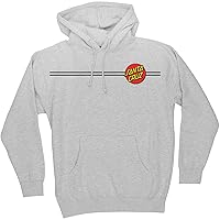 SANTA CRUZ Men's Pullover Hooded Sweatshirt Classic Dot Skate Sweatshirt