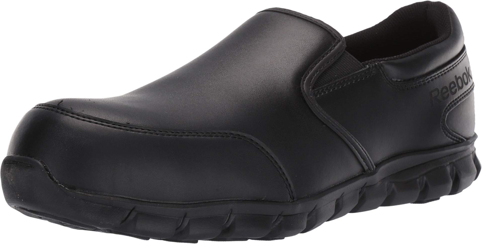 Reebok Men's Sublite Cushion Work Safety Toe Athletic Slip-on Industrial & Construction Shoe