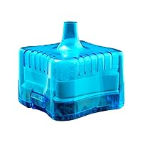Aquarium Mini Filter Goldfish Bowl Beta Fish Tank All Water Type Corner Filter with Triple Filtration System Blue
