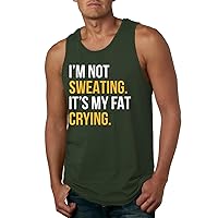 Spit Pre-Workout in My Mouth Funny Gym Mens Tank Top