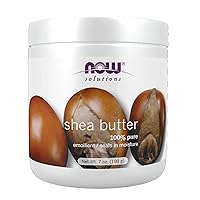 NOW Solutions, Shea Butter, Skin Emollient, Seals in Moisture for Dry Rough Skin, 7-Ounce