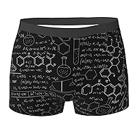 Abstract Science Chemistry Print Stylish Men'S Boxer Briefs Trunks For Comfortable Wear Mens Boxer Briefs Sport