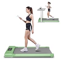 Under Desk Treadmill, Walking Pad, Portable Treadmill with Remote Control LED Display, Quiet Walking Jogging Machine for Office Home Use