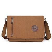 Canvas Flap Messenger Crossbody Bag Practical Work Travel Sling Shoulder Bag