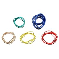 CanDo 10-1825 Hand Exerciser, Additional Latex Bands, Pack of 5