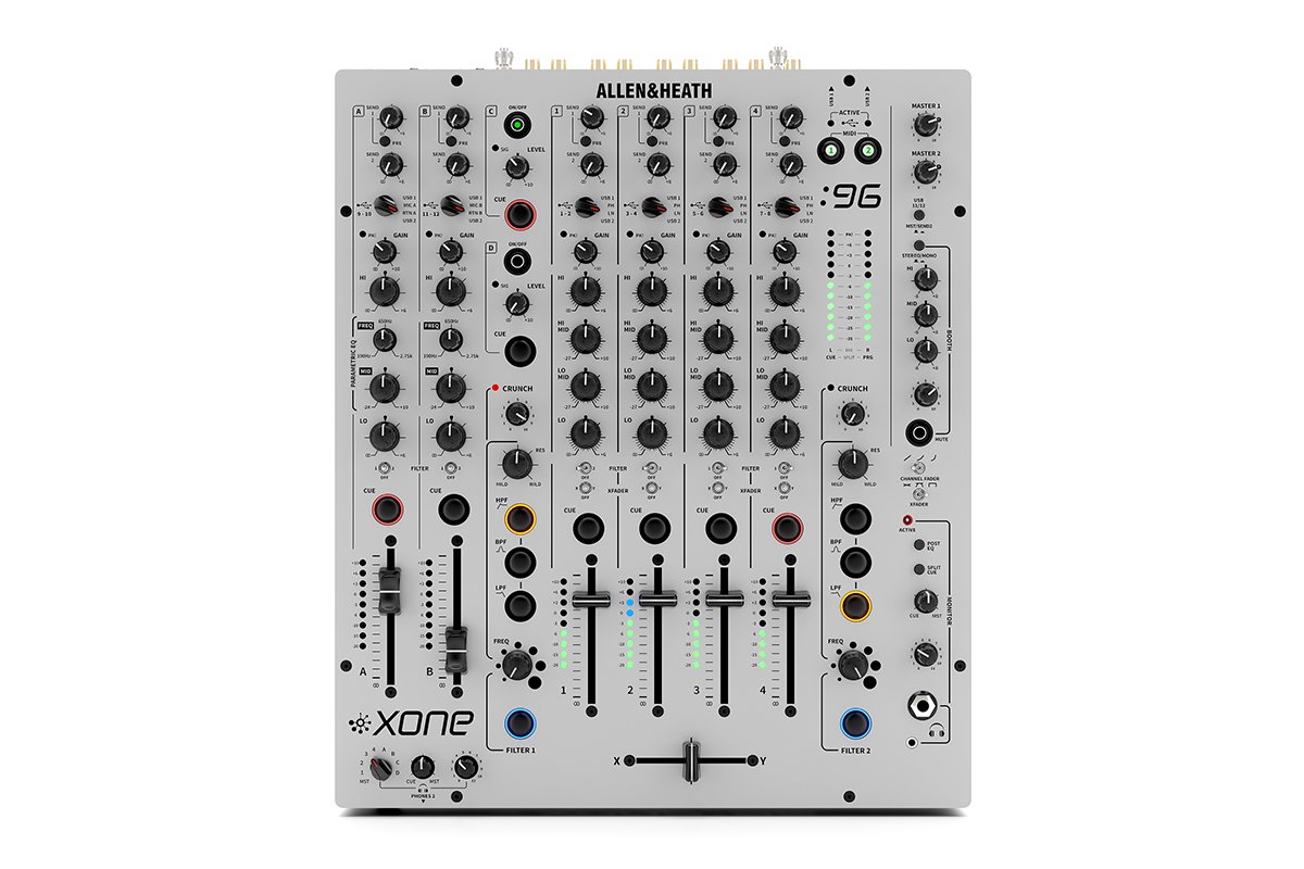 Allen & Heath XONE:96 Professional 6-Channel Analog DJ Mixer