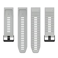 26 22MM Soft Silicone Watchband Strap for Garmin Fenix 6 6X Pro 5 5X Watch Wrist Band Strap For Garmin Forerunner 935 945 Correa