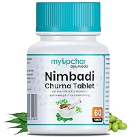 Ayurveda Nimbadi Churna Tablets for Clean Body and Healthy Skin, Free from Chemicals, parabens, Mineral Oils, or Petroleum (60 Tablets)