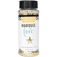 American Crafts 369542 Chunky Glitter Jar, 3 oz., Gold