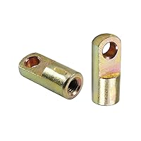 Othmro 2Pcs Cylinder Clevis Y Joint M6x1 Female Thread Y Connector 28mm Length Air Cylinder Rod Clevis End Pneumatic Air Cylinders for Chemical Industry Textile Industry Electronic