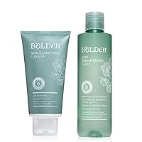 BOLDEN | Cleansing Duo Bundle | Daily Skincare Routine for Oily & Acne Prone Skin | Helps Prevent Blemishes, Brightens Dark Spots, & Improves Skin Tone | 2-Pack