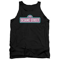 Mens Sesame Street Tank Top ALT Logo Tanktop