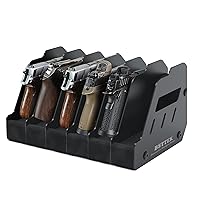 Foam Pistol Rack for Gun Safe | Gun Cabinet Accessories | Storage Organizer Revolver Firearm Handgun Rack Stand Display Holder Fits 6 of Pistols