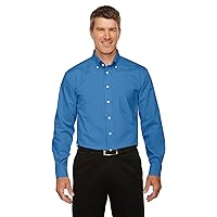 Mens Crown Collection Solid Oxford D630 -French Blue XL