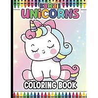 Big and Easy Kawaii Unicorn Book for Toddlers: 75 Jumbo Coloring Pages for Toddlers Ages 1-4 | For Girls and Boys | Cute and Fun Activity Book for Preschool, Prek, Kindergarten | 8.5 x 11 inches Big and Easy Kawaii Unicorn Book for Toddlers: 75 Jumbo Coloring Pages for Toddlers Ages 1-4 | For Girls and Boys | Cute and Fun Activity Book for Preschool, Prek, Kindergarten | 8.5 x 11 inches Paperback