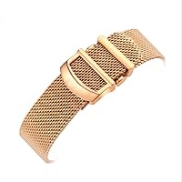 IW391010 IW391009 Stainless Steel 20mm Knitted Watch band strap For IWC Portofino Family IW356505 IW356506