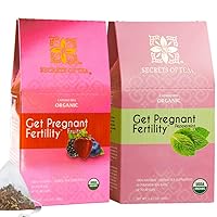 Fertility Tea with Chasteberry to Help Support Conception, Ovulation & Regular Menstrual Cycles