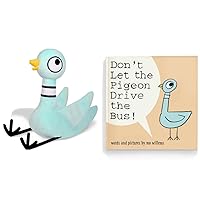 Don't Let The Pigeon Drive The Bus & Book Set 12” Plush Mo Willems Kohls Stuffed