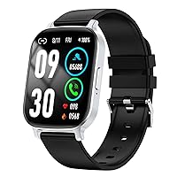 Activity Tracker Smart Watch Men, Make/Answer Calls,IP67 Waterproof 1.83 Inch Smartwatch, 100 Sports Modes, HR Monitor Sleep Tracking, 300+ Watch Faces, Fitness Tracker Compatiable with Android iOS