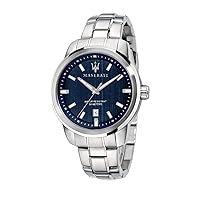 Maserati Men's R8853121004 SUCCESSO Analog Display Quartz Silver Watch