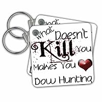 3dRose Key Chains What Doesnt Kill You Bow Hunting (kc-185912-1)
