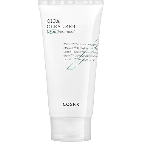 COSRX Pure Fit Cica Cleanser, 5.07 fl.oz / 150ml | Centella | Cruelty Free