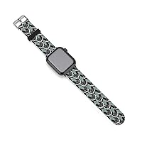 Tubular Flower Silicone Strap Sports Watch Bands Soft Watch Replacement Strap for Women Men