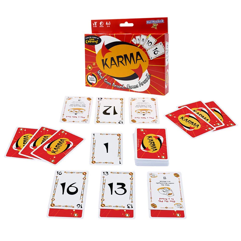 KARMA — The Elimination-Style Card Game With Multiple Winners — Fun for All Ages — For Ages 8+