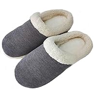 Knitted artificial wool winter warm slippers indoor and outdoor non-slip rubber-soled comfortable slippers