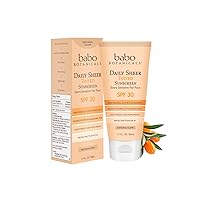 Daily Sheer Mineral Tinted Sunscreen SPF30 - Natural Zinc Oxide & Titanium Dioxide - Tinted - Healthy Glow - Fragrance-Free -Rosehip Oil & Hyaluronic Acid - For Face - For all ages