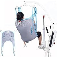 Patient Lifter Transfer Strap, Medical Patient Lift Slings, Full Body Patient Lifting Strap, for Elderly Disabled Medical Transfer Belt,M