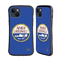 Officially Licensed National Hot Rod Association Original Logo Graphics Hybrid Case Compatible with Apple iPhone 15 Plus
